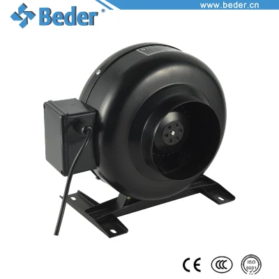 Ventilateur de conduit centrifuge circulaire en ligne de ventilation à air frais 125fck